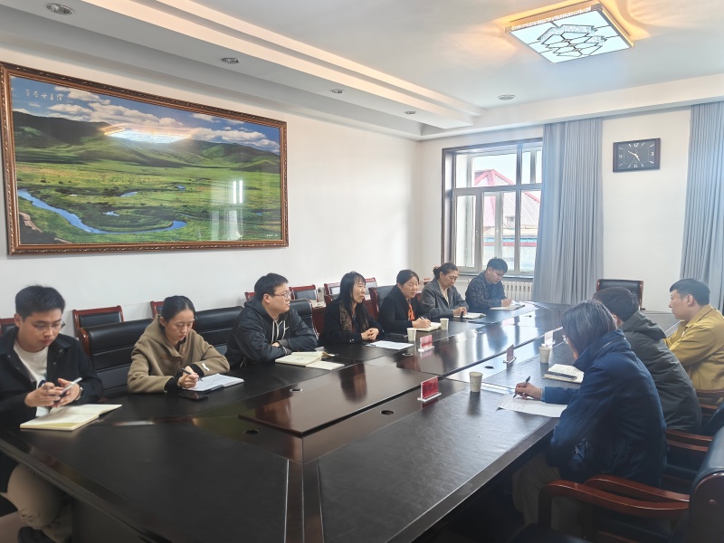 【工作动态】盟林研所邀请盟农牧科学院对接林草融合发展事宜