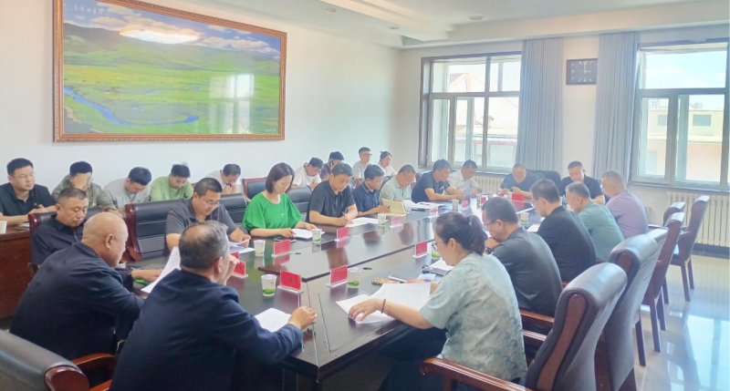 【工作动态】盟林草局召开林草湿荒调查监测工作座谈会